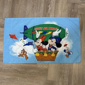 Bonita funda de almohada estándar Minnie Mouse móvil Mickey Air de colección años 80 90 - Imagen 1 de 5