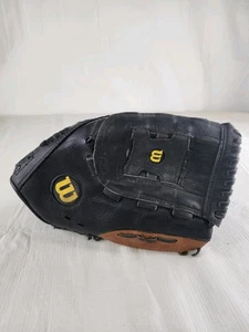 Wilson 14" A2444 Black Elite Softball Glove Over Sized Pocket RHT - Picture 1 of 8
