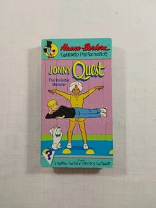 Hanna-Barbera Jonny Quest The Invisible Monster VHS Animated Movie 1986 - Picture 1 of 17