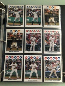 National Baseball Card 2008 juego completo con extras (casi como nuevo en carpeta) - Imagen 1 de 4