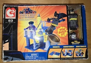 BATMAN C3 DC "CHEMICAL WAREHOUSE BATTLE w/ MINIMATES BATMAN & JOKER" 83 PCS - Picture 1 of 5