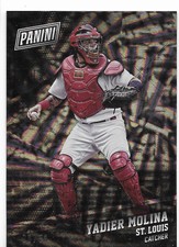 2017 Panini Black Friday Wedges- Yadier Molina /50 St. Louis Cardinals! Rare!