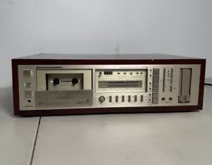 CASSETTE DECK ESTÉREO MARANTZ SD 820 Dbx con estuche de madera original. - Imagen 1 de 21