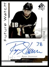 2006-07 SP Authentic Future Watch Auto Ryan Shannon Rookie Auto /999 161