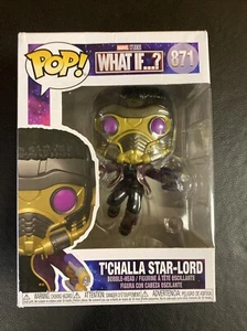 Funko Pop! Vinilo: Marvel - T'Challa Star-Lord #871 Nuevo En Caja - Imagen 1 de 6