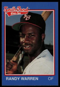 1989 Grand Slam Randy Warren South Bend White Sox - Picture 1 of 2