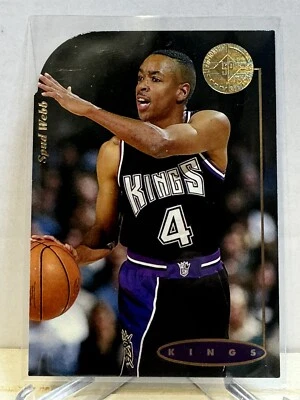 1994-95 SP Championship Series Die-Cut Spud Webb #118  Free Shipping - Image 1 of 2