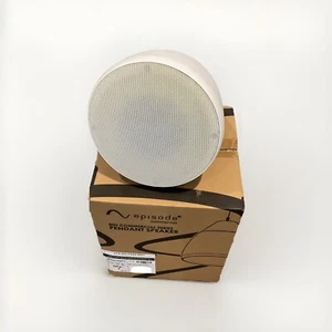 Episode 800 Commercial Series Pendant Speaker (White) ECS-800-PND4-WHT Pair - Picture 1 of 4