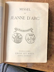 Antiguo Missel Juana de Arco N °: 1014 Zech Y Hilo MB Oficinas Masas Religiosa - Imagen 1 de 3