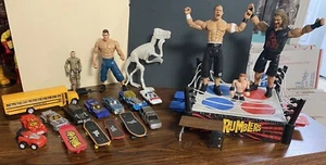 vintage toys lot hotwheels tech deck wwe and more action figures - Picture 1 of 7