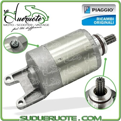 MOTORINO AVVIAMENTO X ACCENSIONE VESPA GTS 300 GTV 2019-2022 BEVERLY MP3 PIAGGIO - Immagine 1 di 3