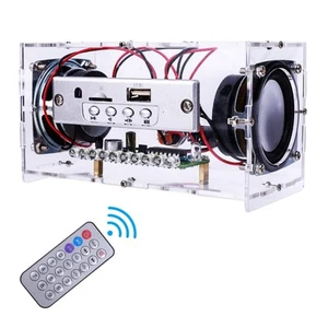 Hágalo usted mismo Kit de Altavoces Compatible con Bluetooth, Mini Amplificador de Sonido Estéreo Soldadura P... - Imagen 1 de 9