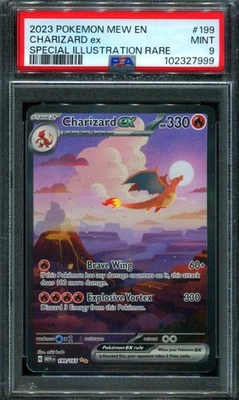 PSA 9 Charizard ex 199/165 151 SIR SPecial Illustration Rare Pokemon Card - Image 1 of 2