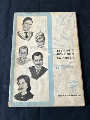 Libretto Uso e Manutenzione NSU PRINZ 4 - Ed. italiana - Immagine 1 di 4