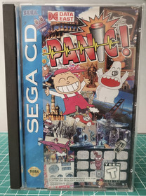 Panic! (Sega CD, 1994) - DATA EAST - Tested/Working - Complete in Box - RARE!