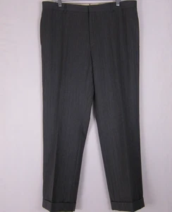 Pantalones de vestir plisados vintage Polo Ralph Lauren para hombre 44R gris mezcla de lana - Imagen 1 de 10