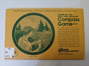gioco bussola Silva Company vintage - piedi mai aperto - Foto 1 di 3