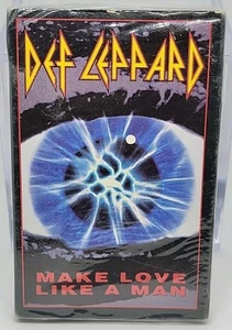 Def Leppard Make Love Like A Man Cassette Single STILL SEALED Rock N Roll Metal - Picture 1 of 6