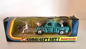 CORGI TOYS DAKTARI GIFT SET-GS7-NEAR MINT IN ORIGINAL BOX - MUST SEE SET WOW!! - Picture 1 of 19