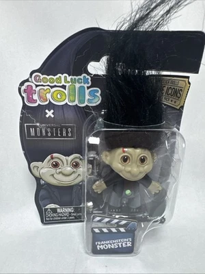 Muñeca Trolls Good Luck Universal Frankenstein's Monster Horror Icon Trolls Foto 1 de 2