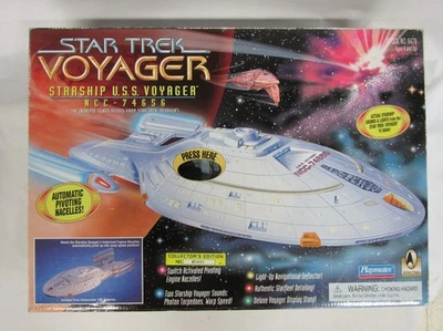 Star Trek Starship USS Voyager NCC 74656 #6479 Playmates 1995 New, Open Box - Image 1 of 4