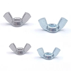 Flügelmuttern DIN 315 deutsche amerikanische Form - Stahl / Edelstahl / Messing - Bild 1 von 3