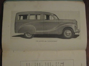 1949 AUSTIN 10-CWT VAN COUNTRYMAN PICK-UP INSTRUCTION BOOK, FREE POST AUSTRALIA - Picture 1 of 3