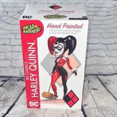 Figura NECA Batman DC CLASSICS Harley Quinn Head Knocker - Nueva en Caja Foto 1 de 4