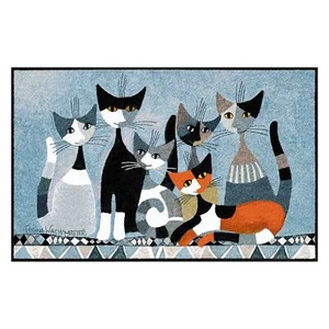 Rosina Wachtmeister Fußmatte waschbar Siamo in sei 75x120 cm Schmutzfangmatte - Bild 1 von 10