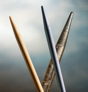 Skacel Single Point Natura Natural Bamboo Needles 9" Size US 0 - Picture 1 of 1