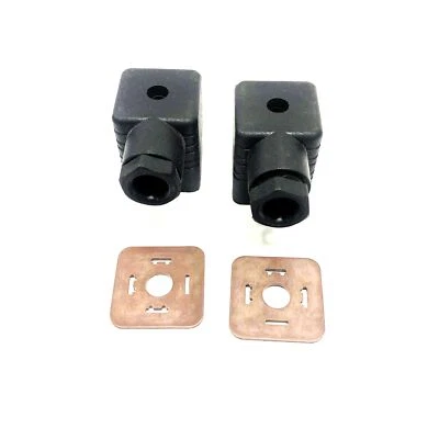 Hirschmann Solenoid Valve Connector B12-GDM [Lot of 2] NOS - Image 1 of 4