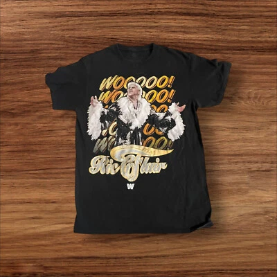 Ric Flair M Wooooo WWE Mens Black T-shirt - Image 1 of 4
