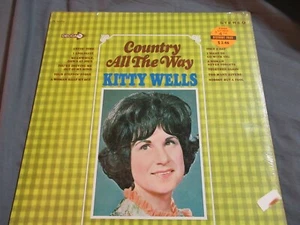 Kitty Wells: Country All The Way , LP / Album 1966 Decca DL 74776 - Imagen 1 de 5