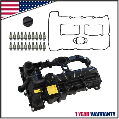 For 12-18 BMW N20 228i 320i 328i 528i xDrive X3 X5 X1 Z4 L4 2.0L Valve Cover Kit - Image 1 of 4