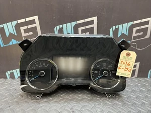 OEM 2015-2016 FORD F150 8" KING RANCH INSTRUMENT CLUSTER SPEEDOMETER GAUGE 124K - Foto 1 di 10