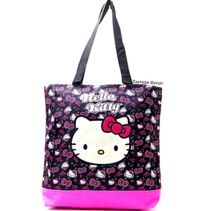 Sanrio Hello Kitty Tote Bag Girl's & Women's Shoulder Bag Black Birthday Gift - Picture 1 of 6