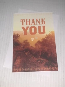 Tarjeta de agradecimiento Hallmark: Golden Hour Senderismo Trail Grateful For You In This World - Imagen 1 de 5