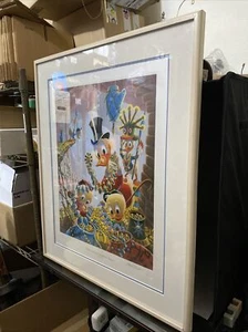 Carl Barks Signed Scrooge Litho First National Bank of Cibola LE 345 1987 VS - Picture 1 of 14