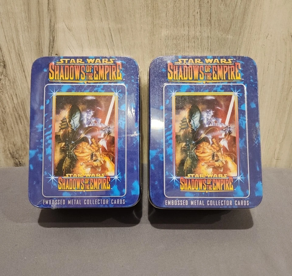 1997 Star Wars Shadows of The Empire Metal Embossed 6 Card Set