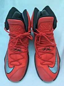 Men's Nike Lebron James XIII 13 Elite 831923-606 University Red Black Size 9 - Picture 1 of 9