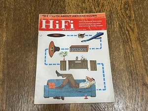 HiFi Review Magazine August 1959 Record Clubs Tape Cartridge Machines Stereo - Picture 1 of 3