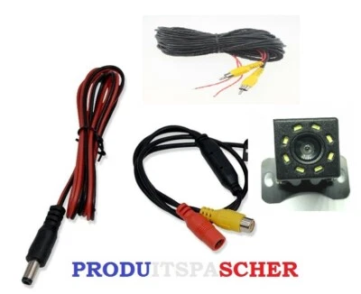 Caméra de Recul Arrière Led Étanche Universel Vision Nocturne toutes marques  - Photo 1/4