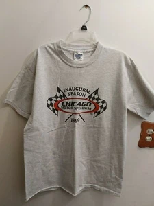 1999 Chicago Motor Speedway Inagural Season shirt large tshirt t-shirt - Picture 1 of 12