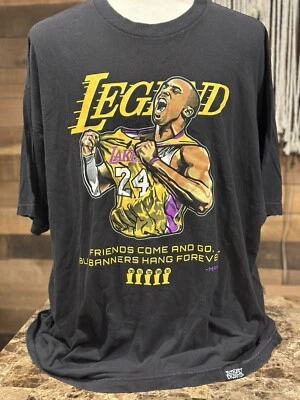 Camiseta negra Street Dreams 3XL Legend Kobe Bryant Mamba Championship para hombre Foto 1 de 3