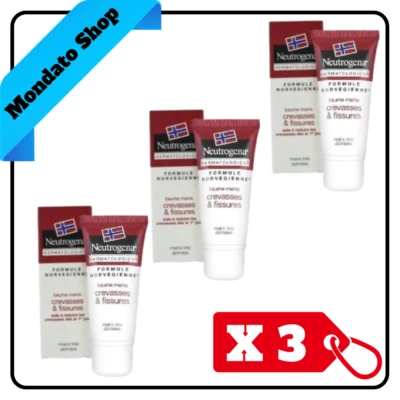 CREMA NEUTROGENA PER RAGADI DELLE MANI IMPORT 15ml (X3)