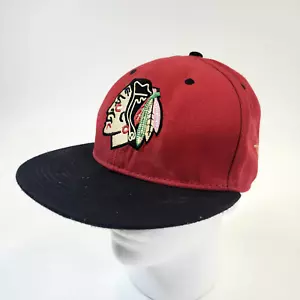 Chicago Blackhawks TISA Gold Hat Cap Snap Back Vintage NHL TI$A Y2K Streetwear - Picture 1 of 13