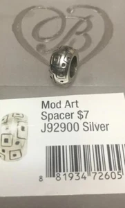 Brighton ABC Mod Art Zwischenring Perlen Neu ohne Etikett - Bild 1 von 3