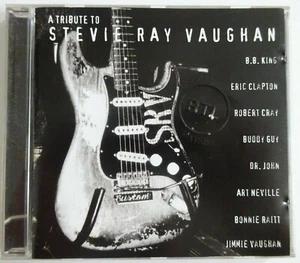 BEST OF CD ■ a tribute to STEVIE RAY VAUGHAN (feat. CLAPTON, DR. JOHN, BB KING) - Picture 1 of 2