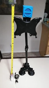 Custom 22" Heavy Duty Aluminum Suction Mount Tablet Holder wSpeaker Akron & RAM - Picture 1 of 12