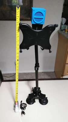 Custom 22" Heavy Duty Aluminum Suction Mount Tablet Holder wSpeaker Akron & RAM - Image 1 of 4